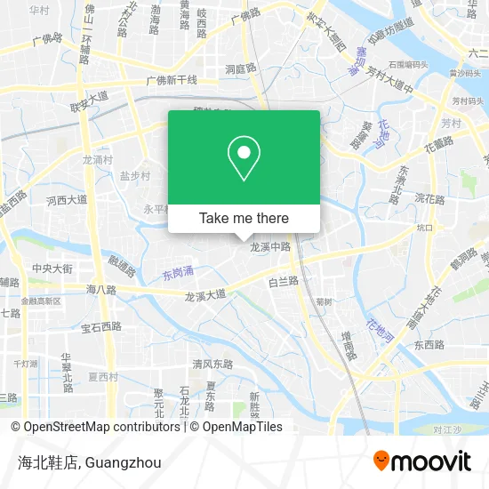 海北鞋店 map