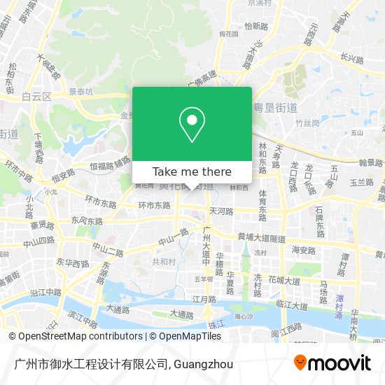 广州市御水工程设计有限公司 map