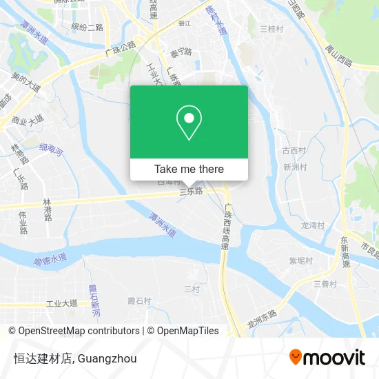恒达建材店 map