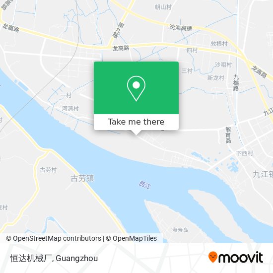 恒达机械厂 map