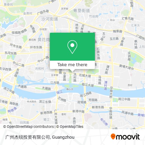 广州杰锐投资有限公司 map