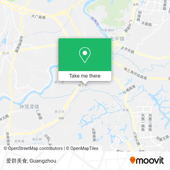 爱群美食 map