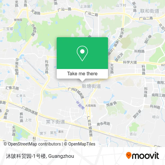 沐陂科贸园-1号楼 map