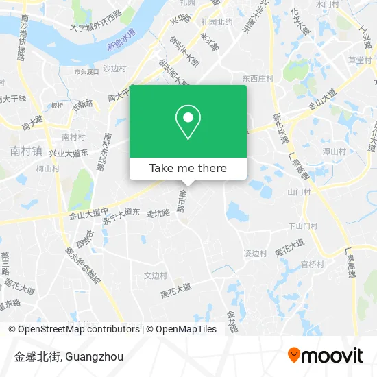 金馨北街 map