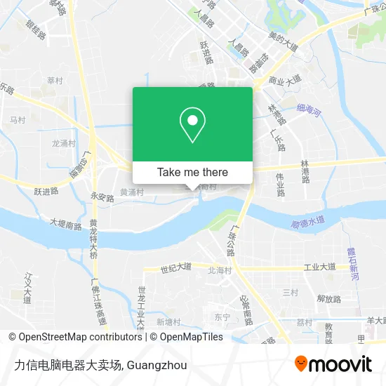 力信电脑电器大卖场 map