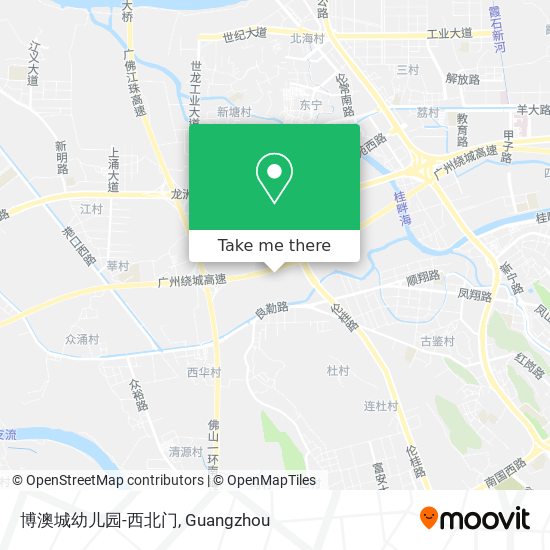 博澳城幼儿园-西北门 map