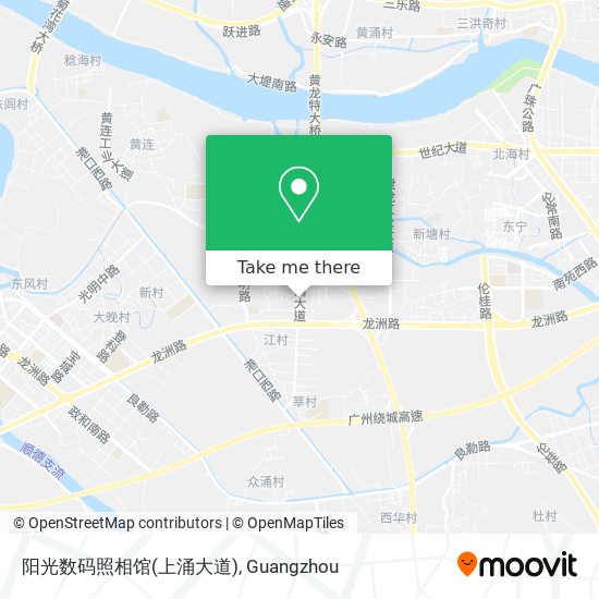 阳光数码照相馆(上涌大道) map