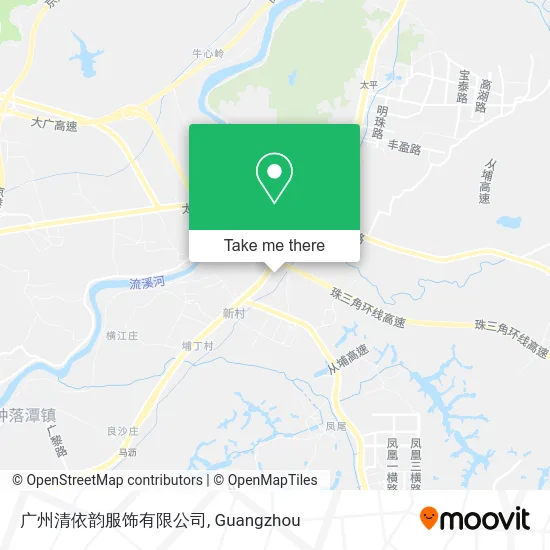 广州清依韵服饰有限公司 map