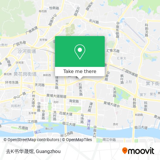 去K书华晟馆 map