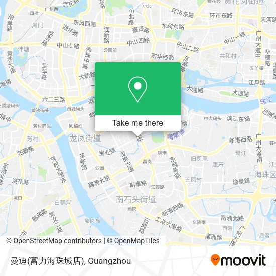 曼迪(富力海珠城店) map
