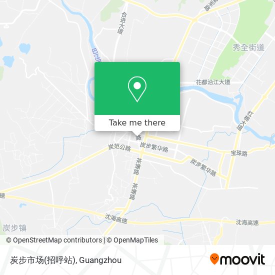 炭步市场(招呼站) map