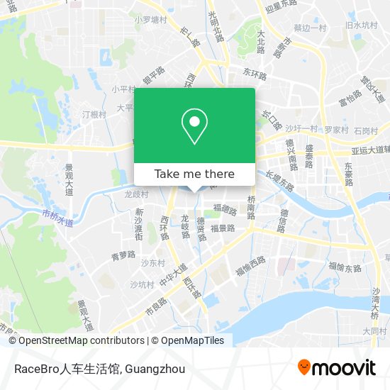 RaceBro人车生活馆 map