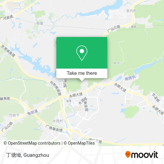 丁塘坳 map