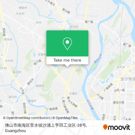 佛山市南海区里水镇沙涌上亨田工业区-38号 map