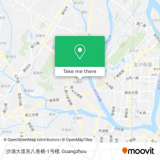 沙涌大道东八巷横-1号楼 map