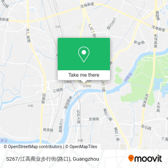 S267/江高商业步行街(路口) map