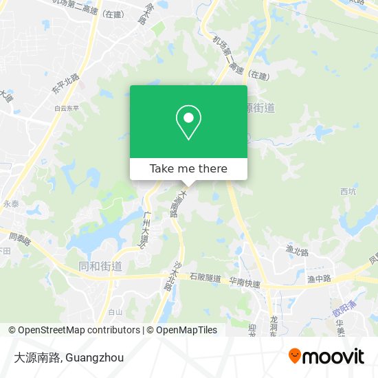 大源南路 map