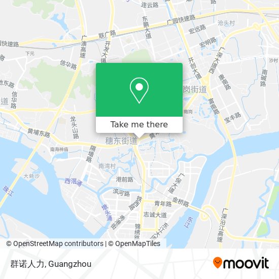 群诺人力 map