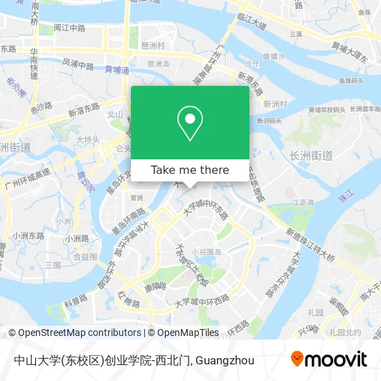中山大学(东校区)创业学院-西北门 map