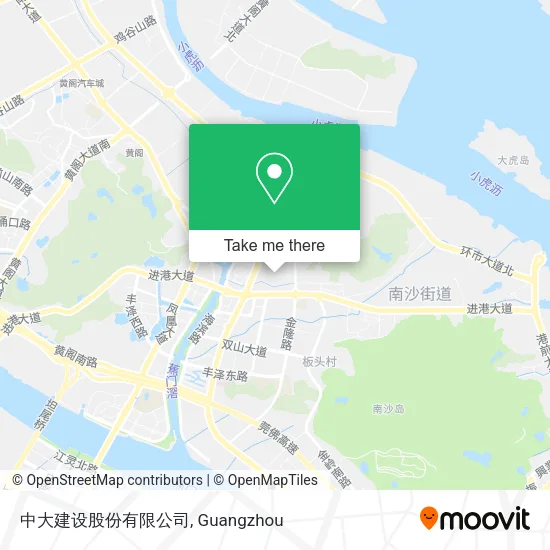 中大建设股份有限公司 map