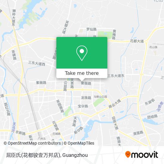 屈臣氏(花都骏壹万邦店) map