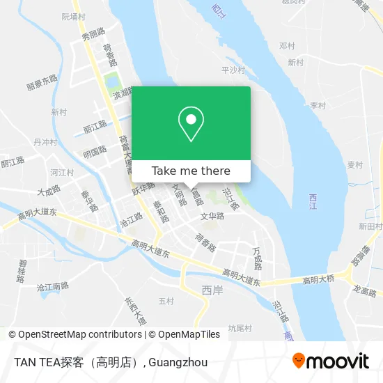 TAN TEA探客（高明店） map