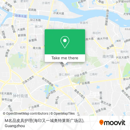 M名品皮具护理(海印又一城奥特莱斯广场店) map