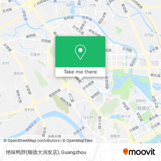 绝味鸭脖(顺德大润发店) map