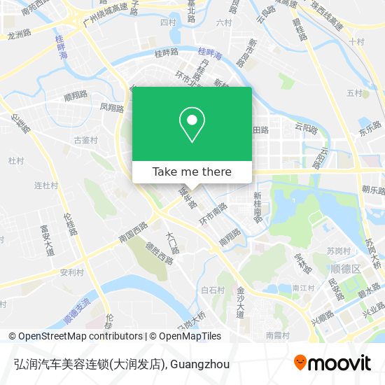 弘润汽车美容连锁(大润发店) map