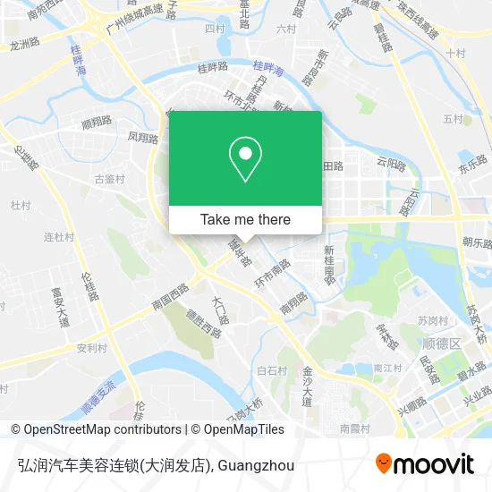 弘润汽车美容连锁(大润发店) map