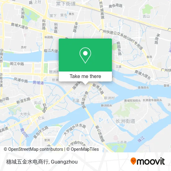 穗城五金水电商行 map