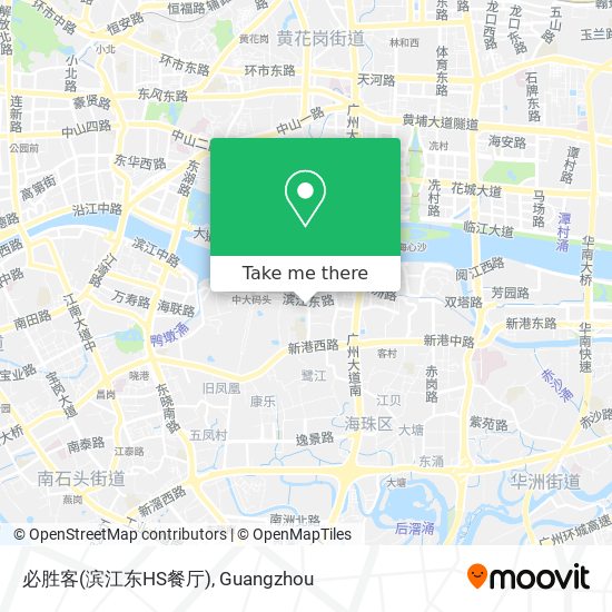 必胜客(滨江东HS餐厅) map