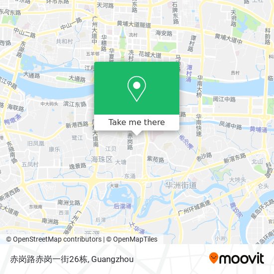 赤岗路赤岗一街26栋 map