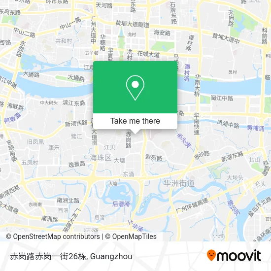 赤岗路赤岗一街26栋 map
