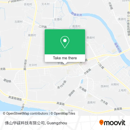 佛山华碳科技有限公司 map