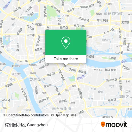棕榈园小区 map