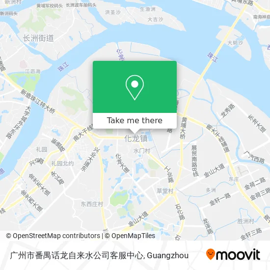 广州市番禺话龙自来水公司客服中心 map