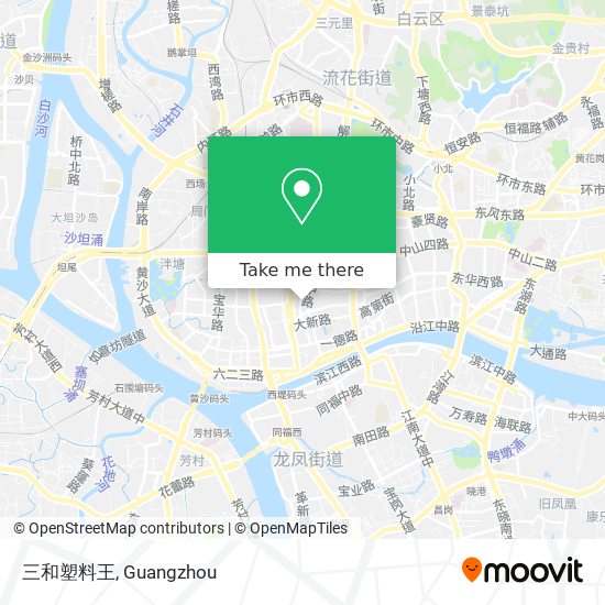 三和塑料王 map