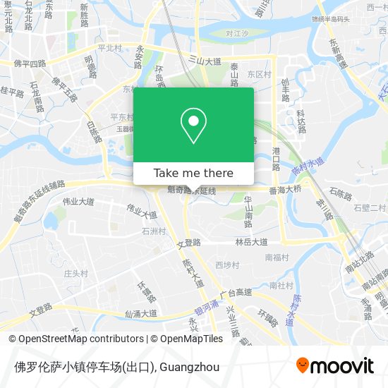佛罗伦萨小镇停车场(出口) map