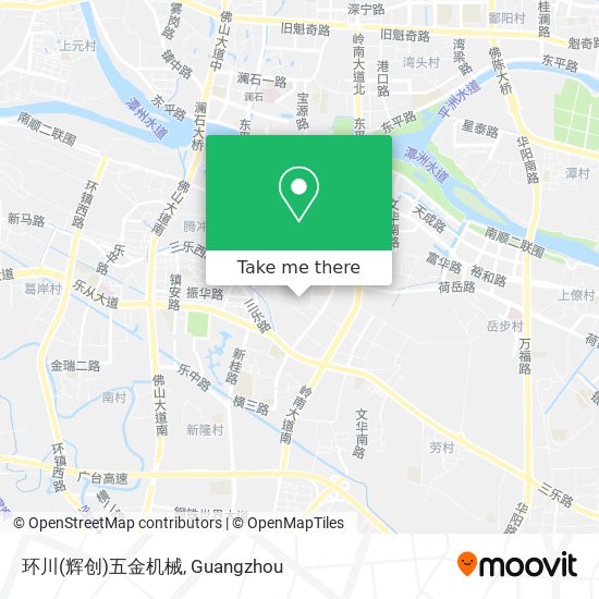 环川(辉创)五金机械 map