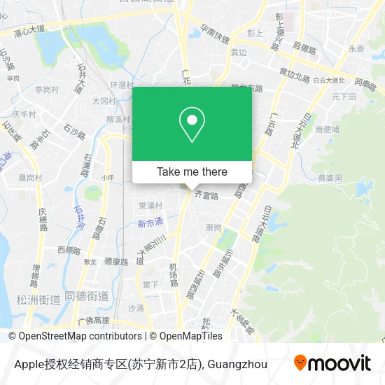 Apple授权经销商专区(苏宁新市2店) map