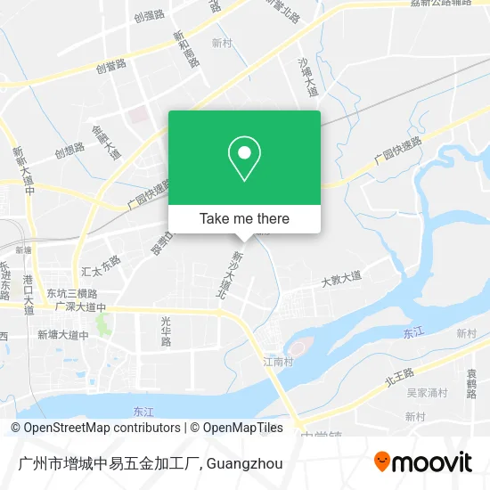 广州市增城中易五金加工厂 map