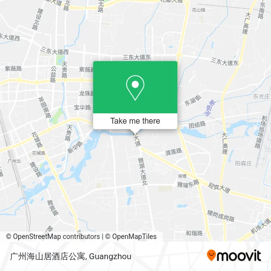 广州海山居酒店公寓 map