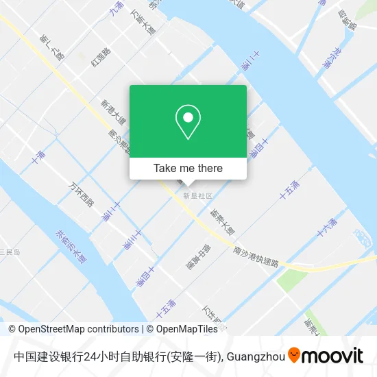 中国建设银行24小时自助银行(安隆一街) map