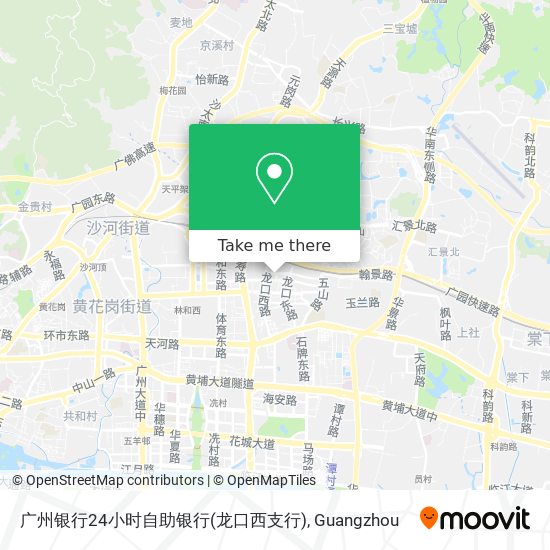 广州银行24小时自助银行(龙口西支行) map
