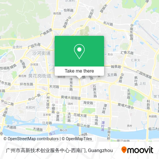广州市高新技术创业服务中心-西南门 map