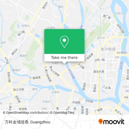 万科金域缇香 map
