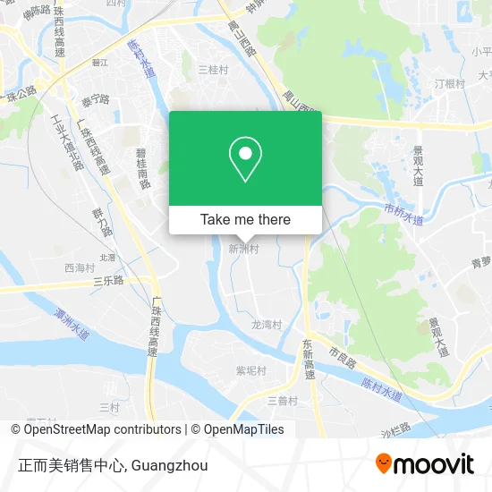 正而美销售中心 map