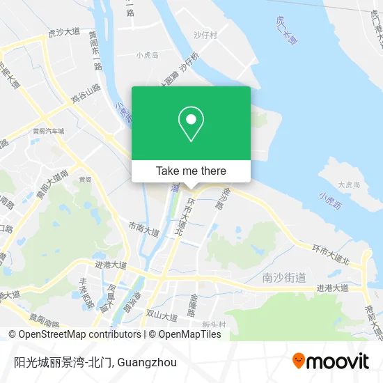 阳光城丽景湾-北门 map