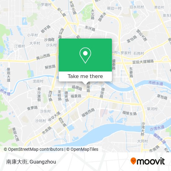 南康大街 map